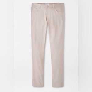 Peter Millar Crown Sport EB66 5 Pocket Performance Golf Pants khaki 40x32